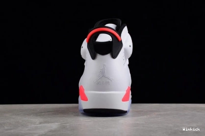 Infrared 6 White Jordan Retro 384664-123 1114